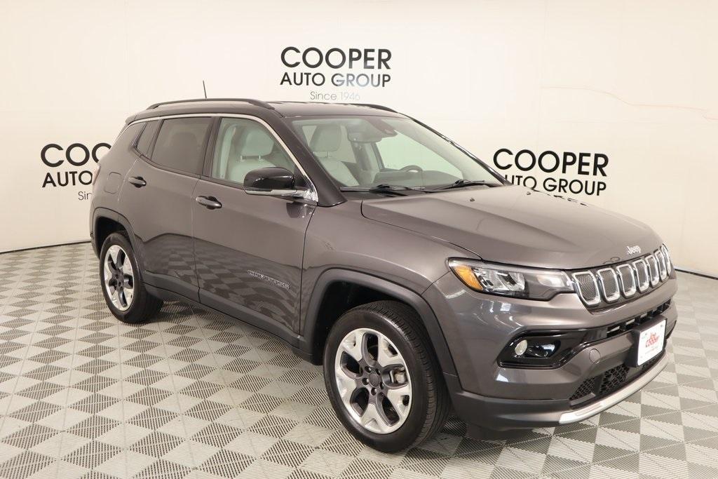 used 2022 Jeep Compass car, priced at $24,812