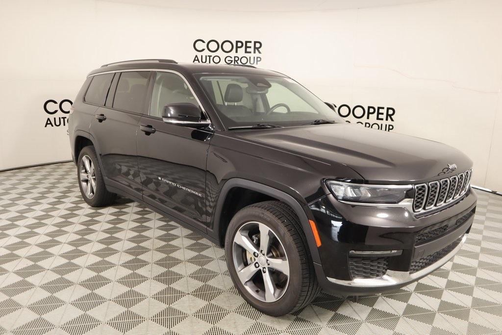 used 2021 Jeep Grand Cherokee L car, priced at $27,437