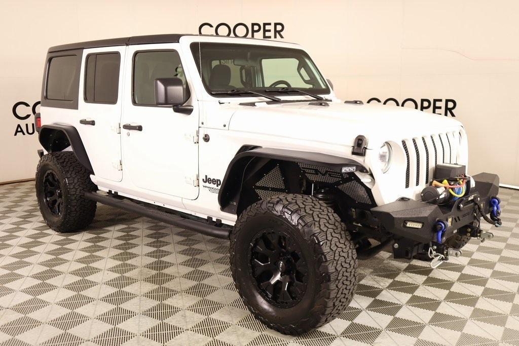 used 2021 Jeep Wrangler Unlimited car, priced at $30,199
