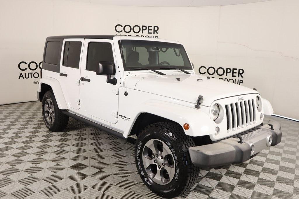 used 2016 Jeep Wrangler Unlimited car, priced at $22,419