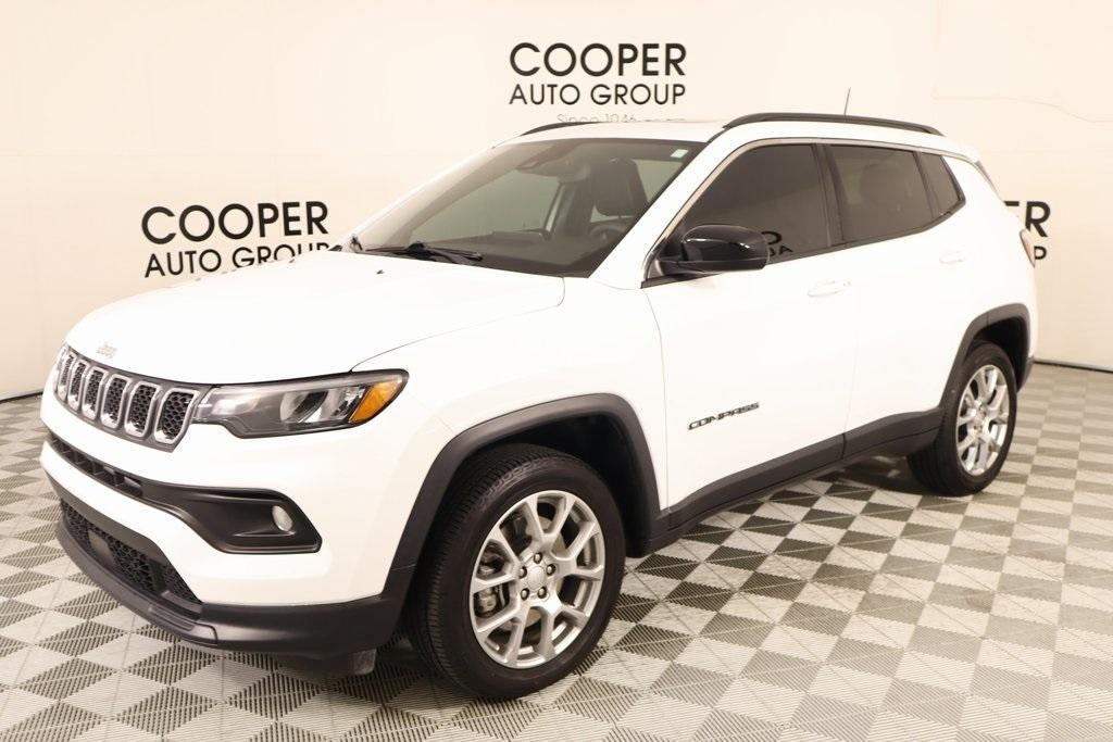 used 2024 Jeep Compass car, priced at $24,559