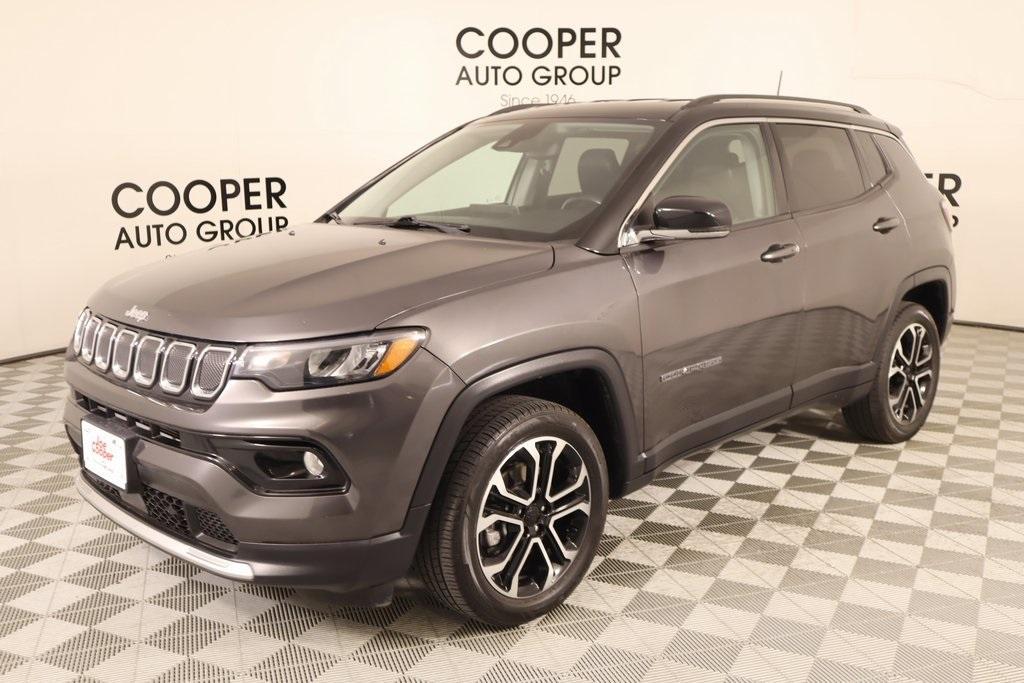 used 2022 Jeep Compass car, priced at $21,779