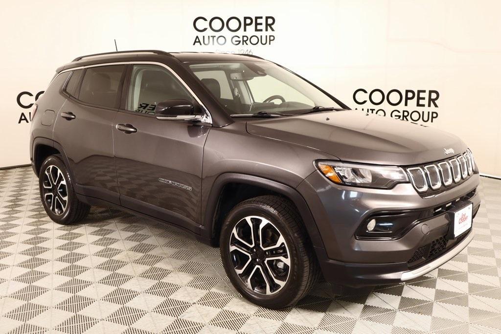 used 2022 Jeep Compass car, priced at $21,779