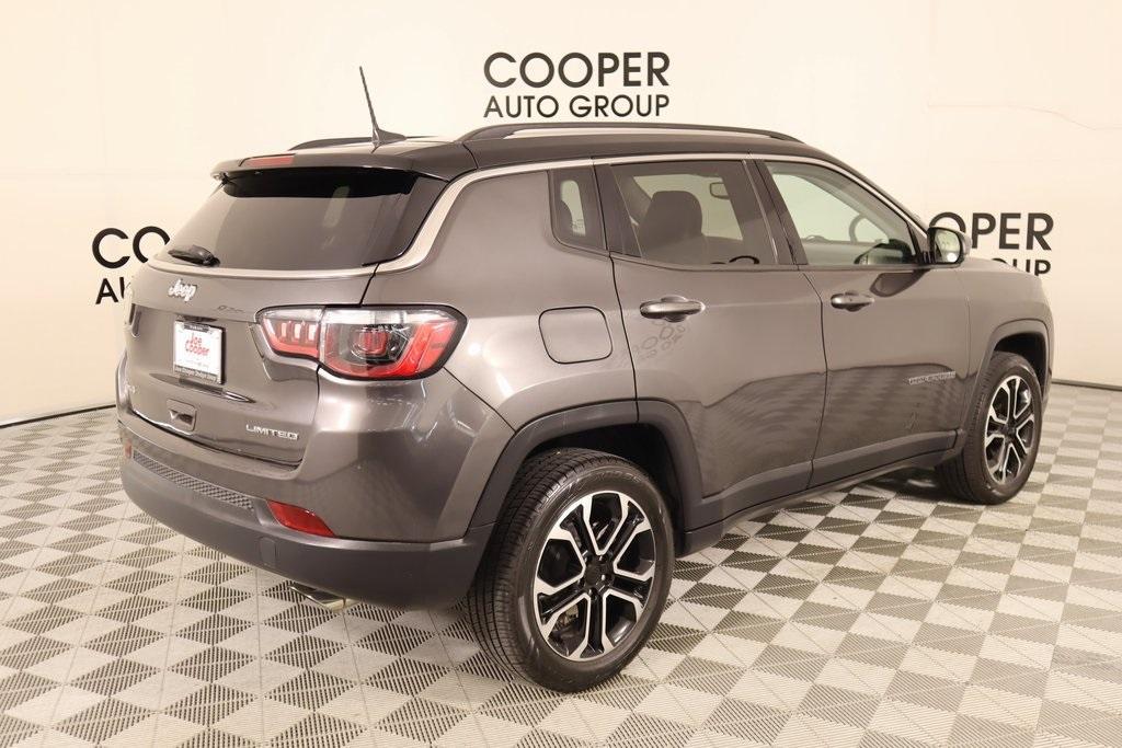 used 2022 Jeep Compass car, priced at $21,779