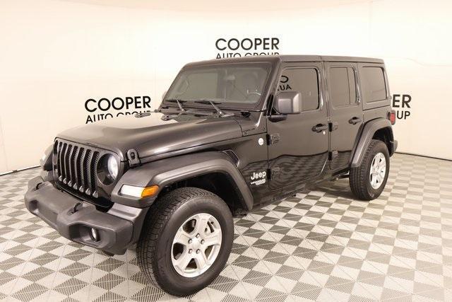 used 2021 Jeep Wrangler Unlimited car, priced at $24,449