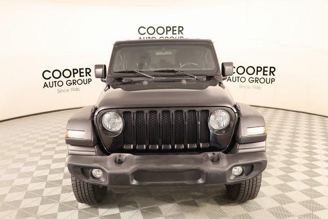 used 2021 Jeep Wrangler Unlimited car, priced at $24,449