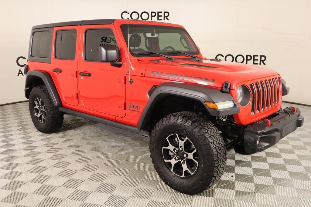 used 2018 Jeep Wrangler Unlimited car, priced at $33,619