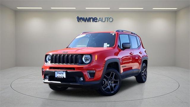 used 2021 Jeep Renegade car, priced at $19,525