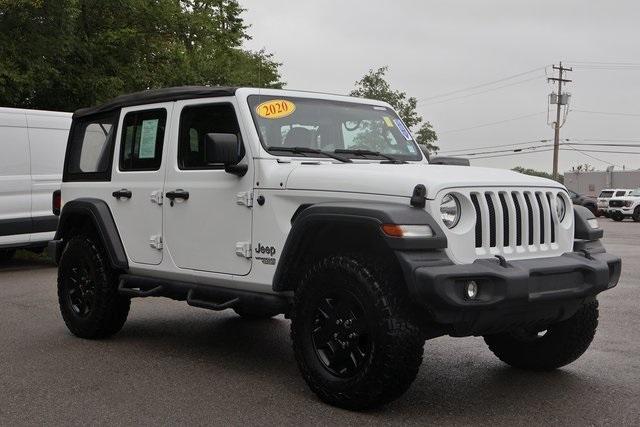 used 2020 Jeep Wrangler Unlimited car, priced at $27,951