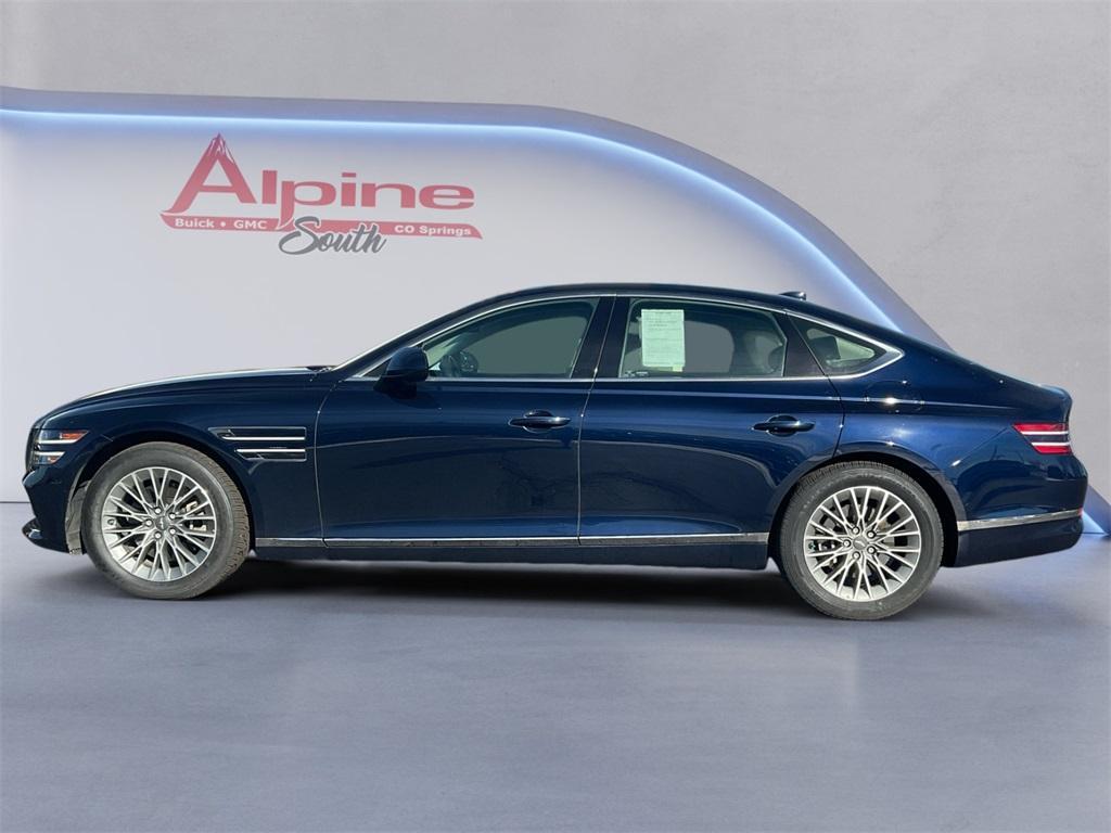 used 2023 Genesis G80 car, priced at $33,396