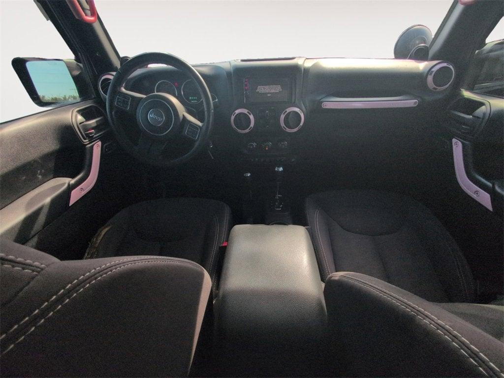 used 2014 Jeep Wrangler Unlimited car, priced at $19,910