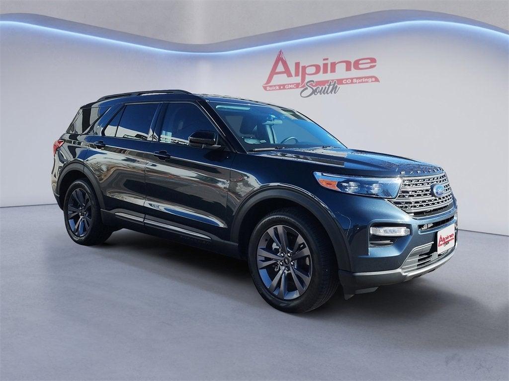used 2023 Ford Explorer car, priced at $30,710