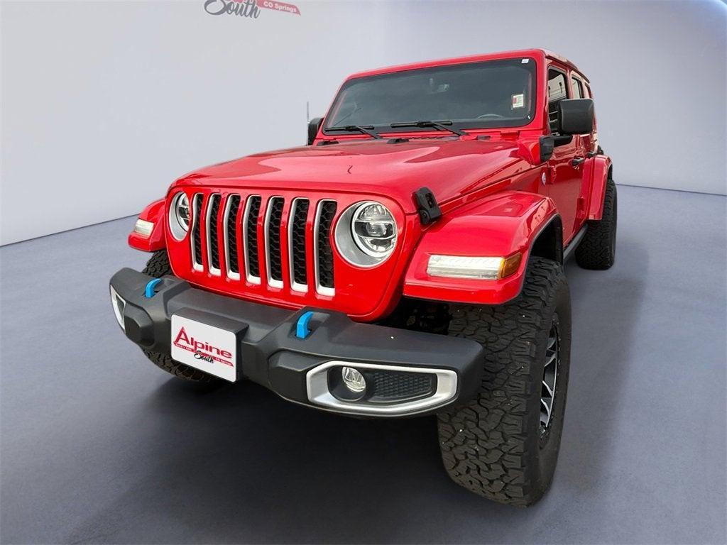 used 2022 Jeep Wrangler Unlimited 4xe car, priced at $28,310