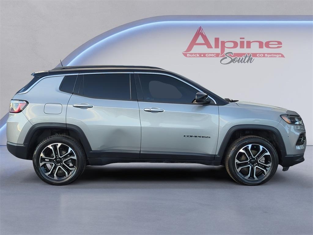 used 2022 Jeep Compass car, priced at $21,610