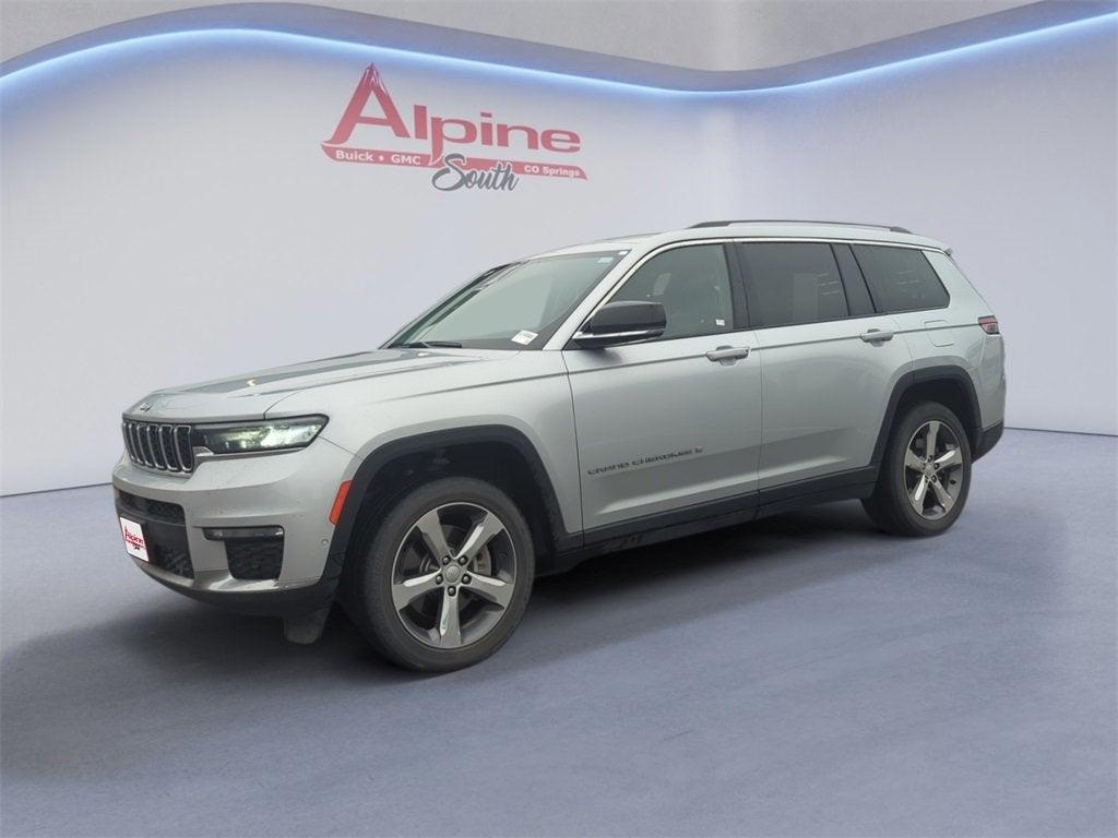 used 2021 Jeep Grand Cherokee L car, priced at $27,610