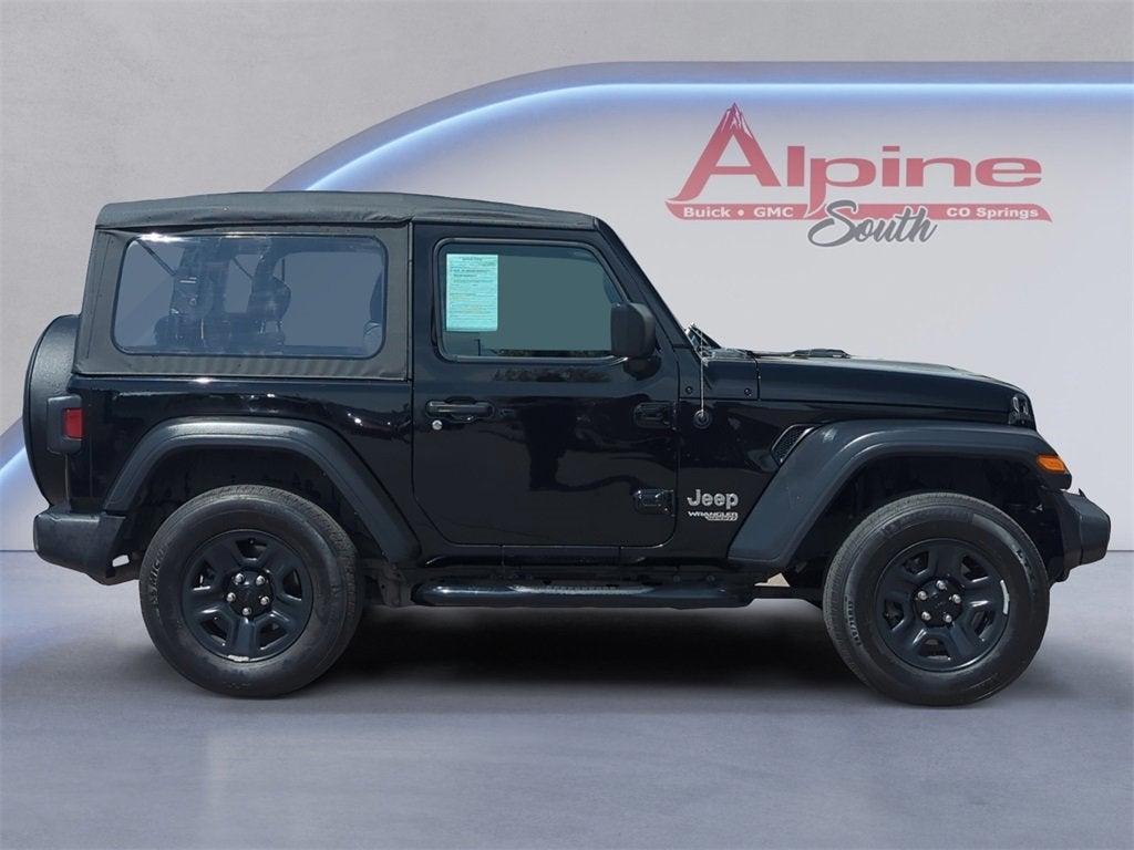 used 2021 Jeep Wrangler car, priced at $24,610