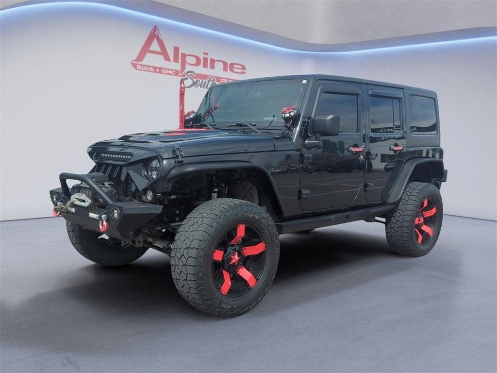 used 2014 Jeep Wrangler Unlimited car, priced at $21,587