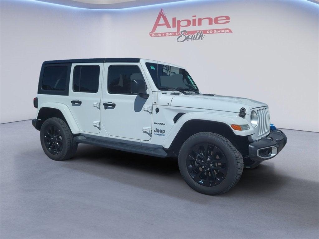used 2021 Jeep Wrangler Unlimited 4xe car, priced at $30,810