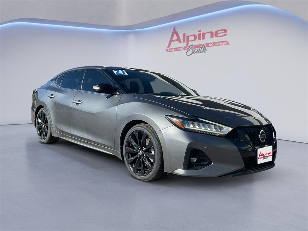 used 2021 Nissan Maxima car, priced at $24,810