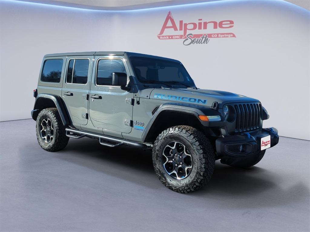 used 2022 Jeep Wrangler Unlimited 4xe car, priced at $31,610