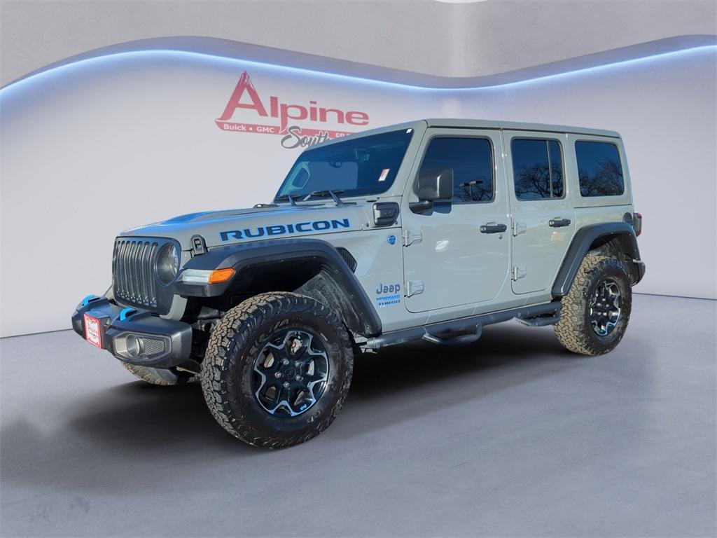 used 2022 Jeep Wrangler Unlimited 4xe car, priced at $31,610