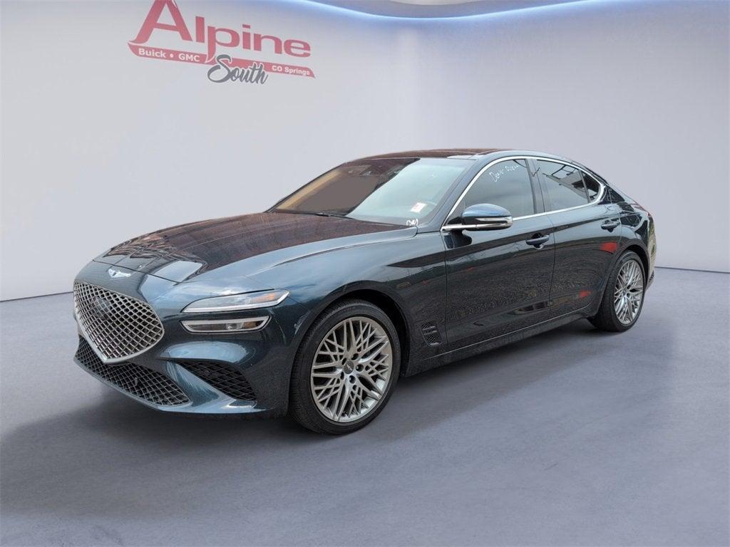 used 2022 Genesis G70 car, priced at $23,310