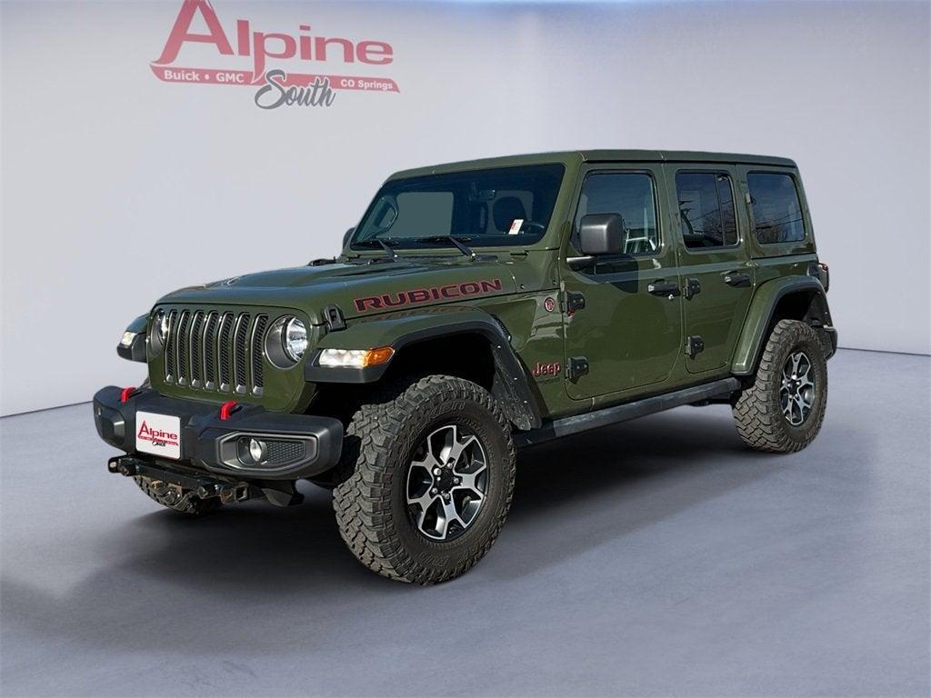 used 2021 Jeep Wrangler Unlimited car, priced at $34,810
