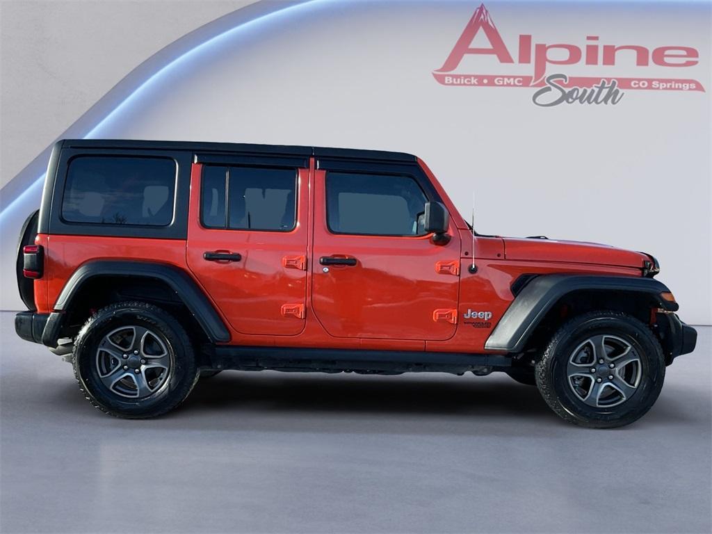 used 2018 Jeep Wrangler Unlimited car, priced at $24,410