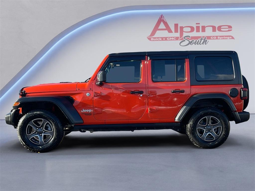 used 2018 Jeep Wrangler Unlimited car, priced at $24,410