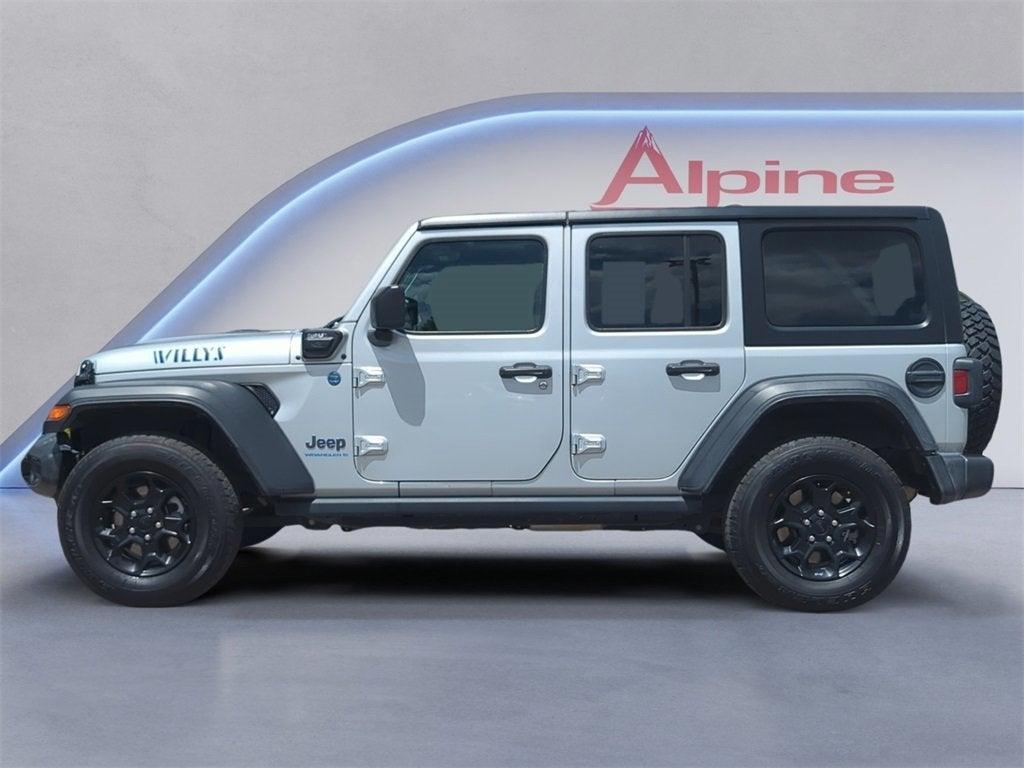 used 2023 Jeep Wrangler 4xe car, priced at $27,110