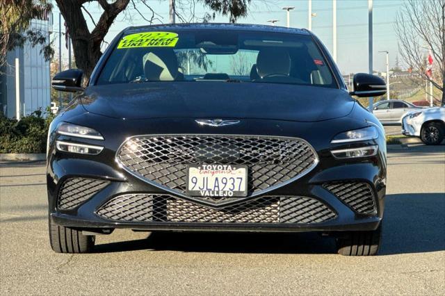 used 2022 Genesis G70 car, priced at $24,000