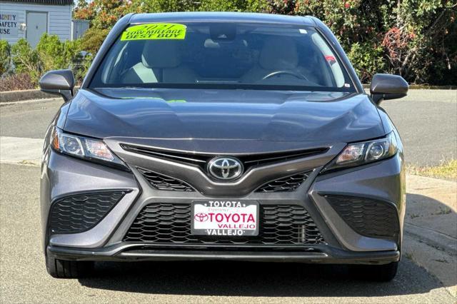 used 2021 Toyota Camry car, priced at $25,000
