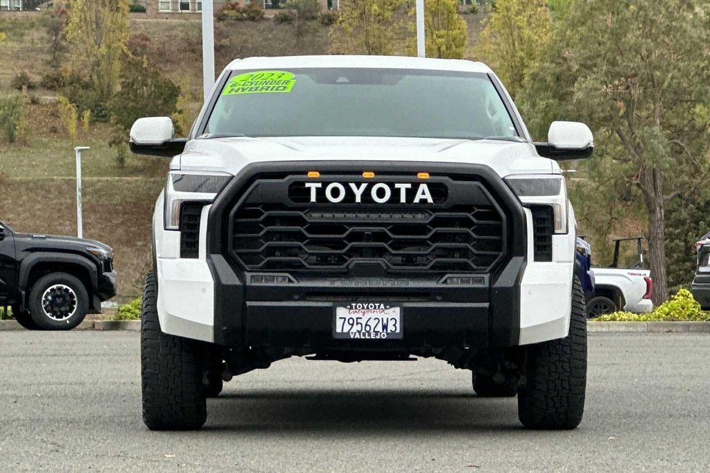 used 2023 Toyota Tundra Hybrid car, priced at $49,000