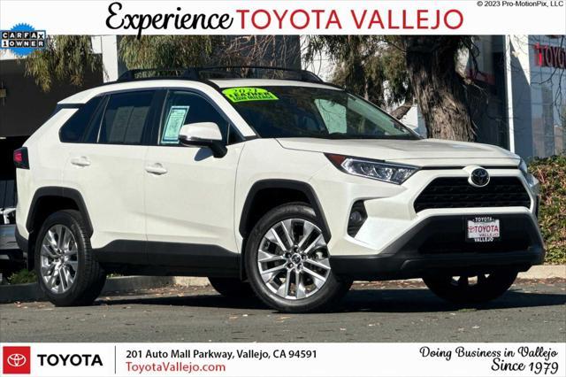 used 2021 Toyota RAV4 car, priced at $29,000