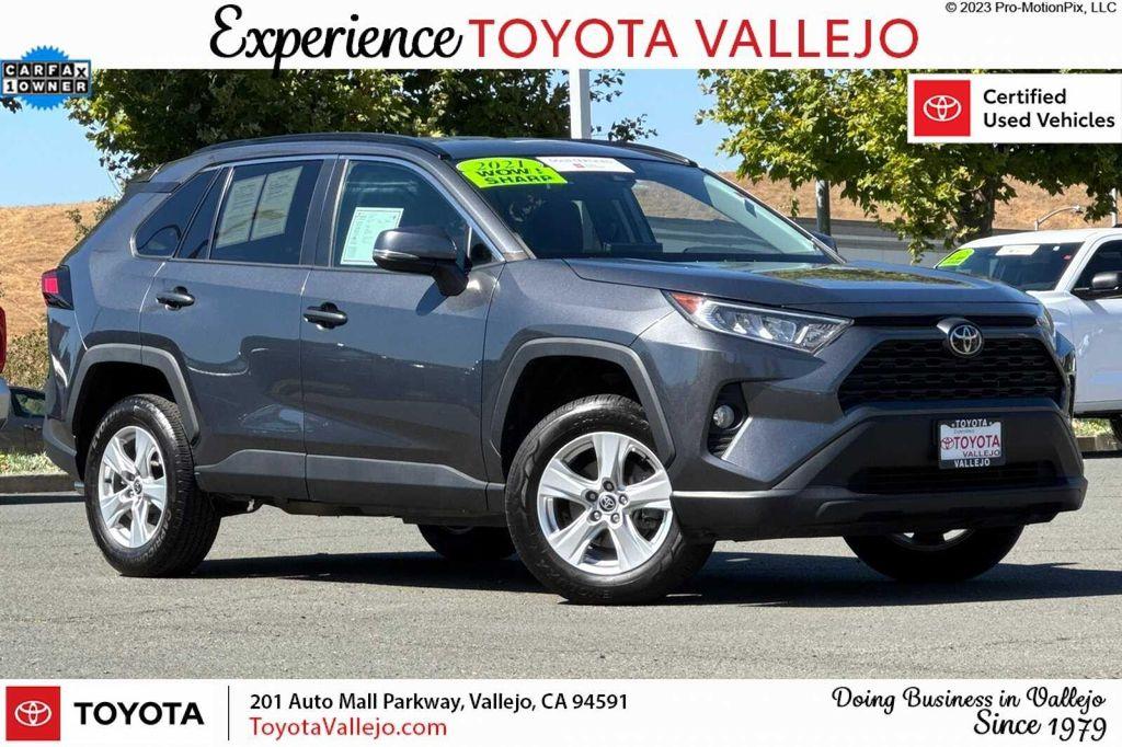used 2021 Toyota RAV4 car, priced at $26,500