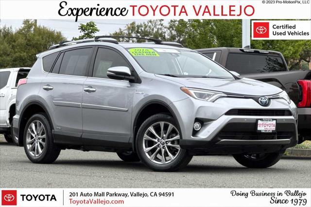 used 2018 Toyota RAV4 Hybrid car, priced at $29,500