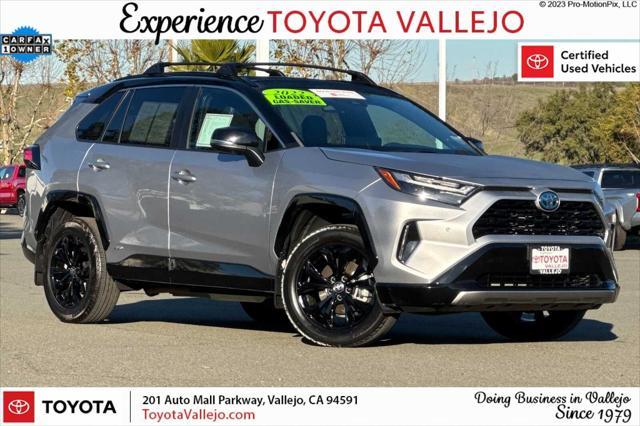 used 2023 Toyota RAV4 Hybrid car, priced at $42,000