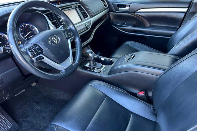 used 2017 Toyota Highlander car, priced at $24,000