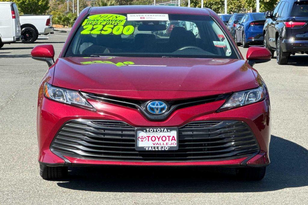 used 2018 Toyota Camry Hybrid car, priced at $22,000