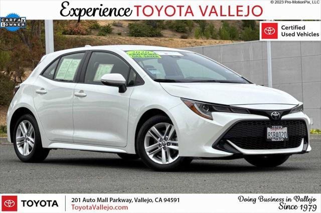 used 2020 Toyota Corolla car, priced at $20,000