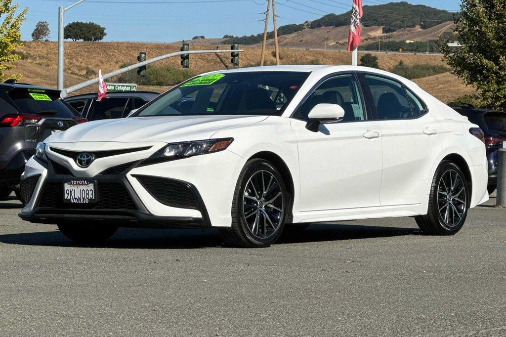 used 2021 Toyota Camry car, priced at $23,500