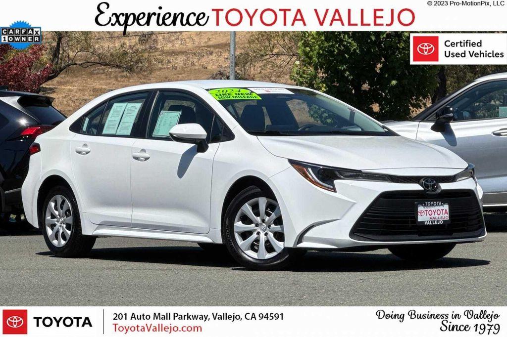 used 2024 Toyota Corolla car, priced at $24,000