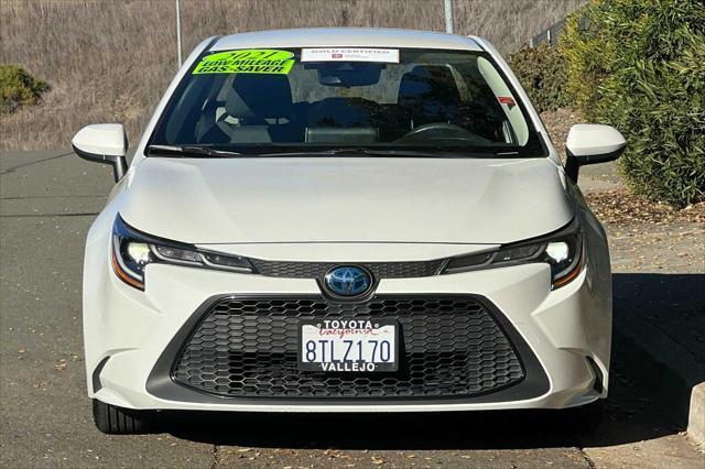 used 2021 Toyota Corolla Hybrid car, priced at $23,500