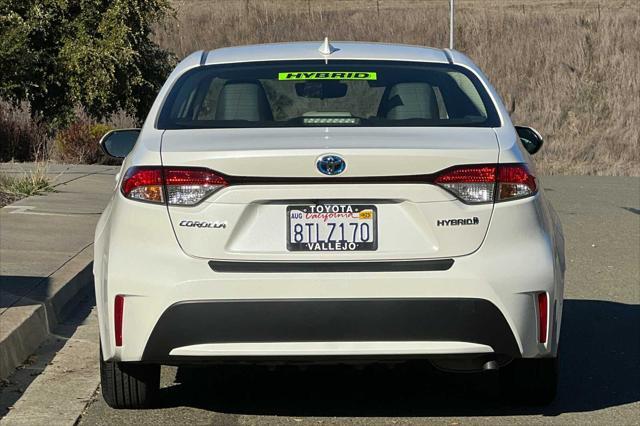 used 2021 Toyota Corolla Hybrid car, priced at $23,500