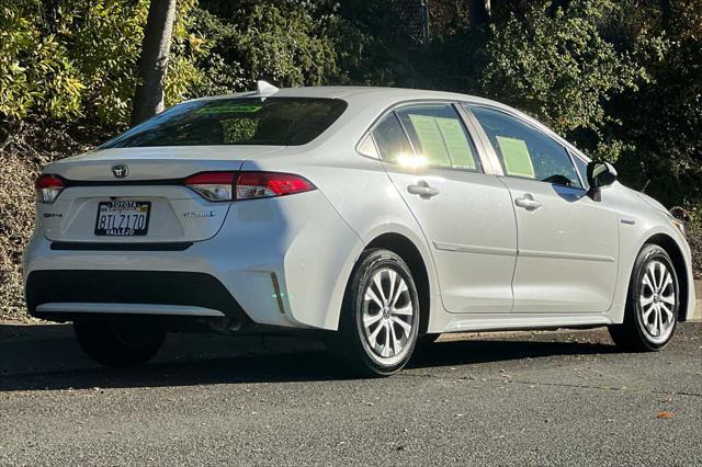 used 2021 Toyota Corolla Hybrid car, priced at $23,500