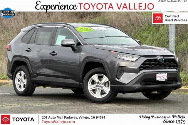 used 2020 Toyota RAV4 Hybrid car, priced at $24,500