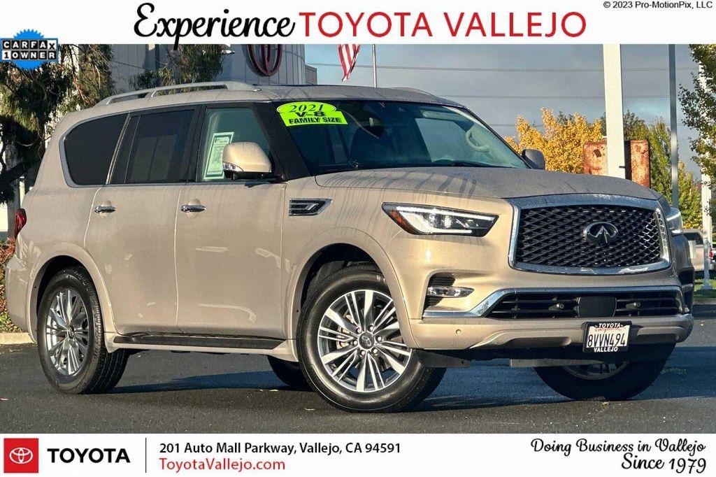 used 2021 INFINITI QX80 car, priced at $31,000
