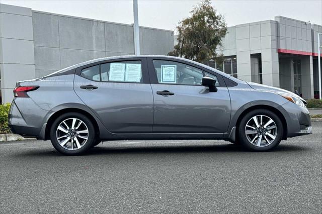 used 2023 Nissan Versa car, priced at $18,000