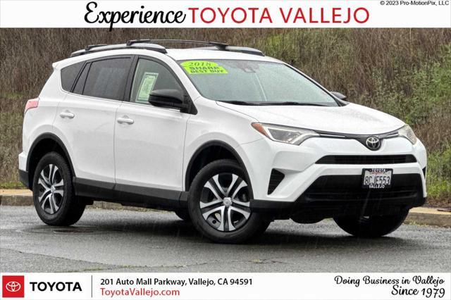 used 2018 Toyota RAV4 car, priced at $21,500