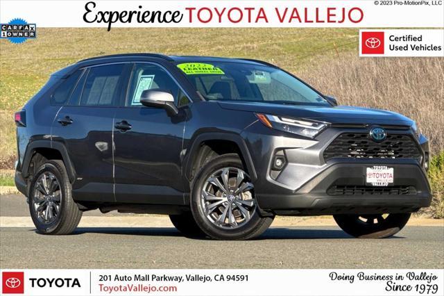 used 2022 Toyota RAV4 Hybrid car, priced at $36,000